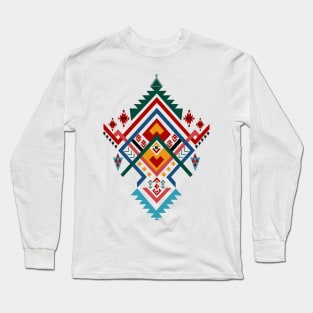 berber dz pattern Long Sleeve T-Shirt